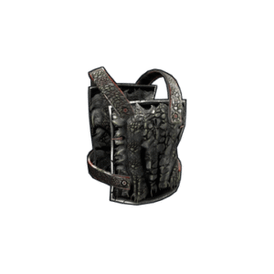 Black Alligator Metal Chest Plate
