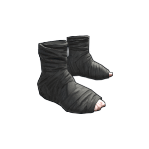 Burlap Ninja Slippers