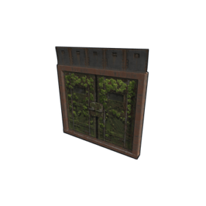 Cobalt Jungle Container Doors