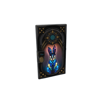 Easter Bunny Sheet Metal Door