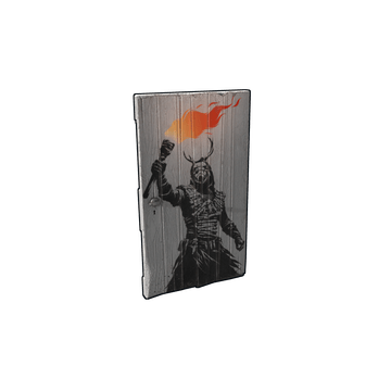 Flamebearer Wooden Door