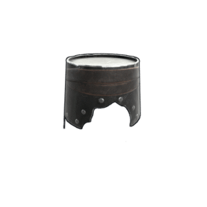 Green Riveted Bucket Helmet
