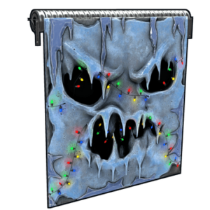 Ice Vortex Garage Door