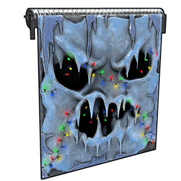 Ice Vortex Garage Door