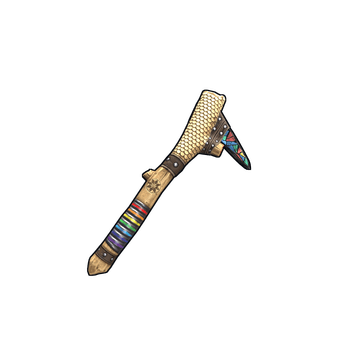 Mosaic Stone Pick Axe