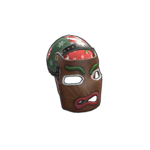 Naughty Gingerbread Facemask
