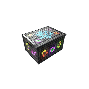 Neon Snowflake Small Box