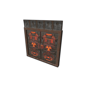 Nuke Room Double Armored Door
