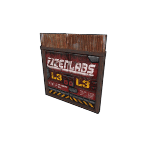 Oil Rig Double Door