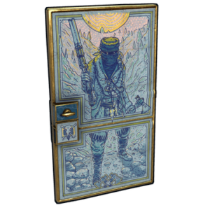 Porcelain Sheet Metal Door
