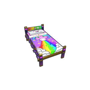 Rainbow Pony Bed