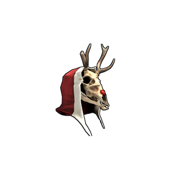 Rudolph Skull Mask