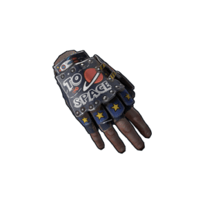 Space Raider Roadsign Gloves