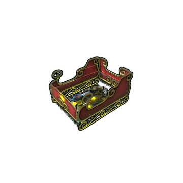 Starry Santa Sleigh
