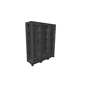Wrought Iron Locker